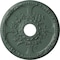 Ekena Millwork Antioch Ceiling Medallion (Fits Canopies up to 3 1/2"), 18"OD x 3 1/2"ID x 1 3/8"P, Cloud Burst CM18SECBF - alternate 1